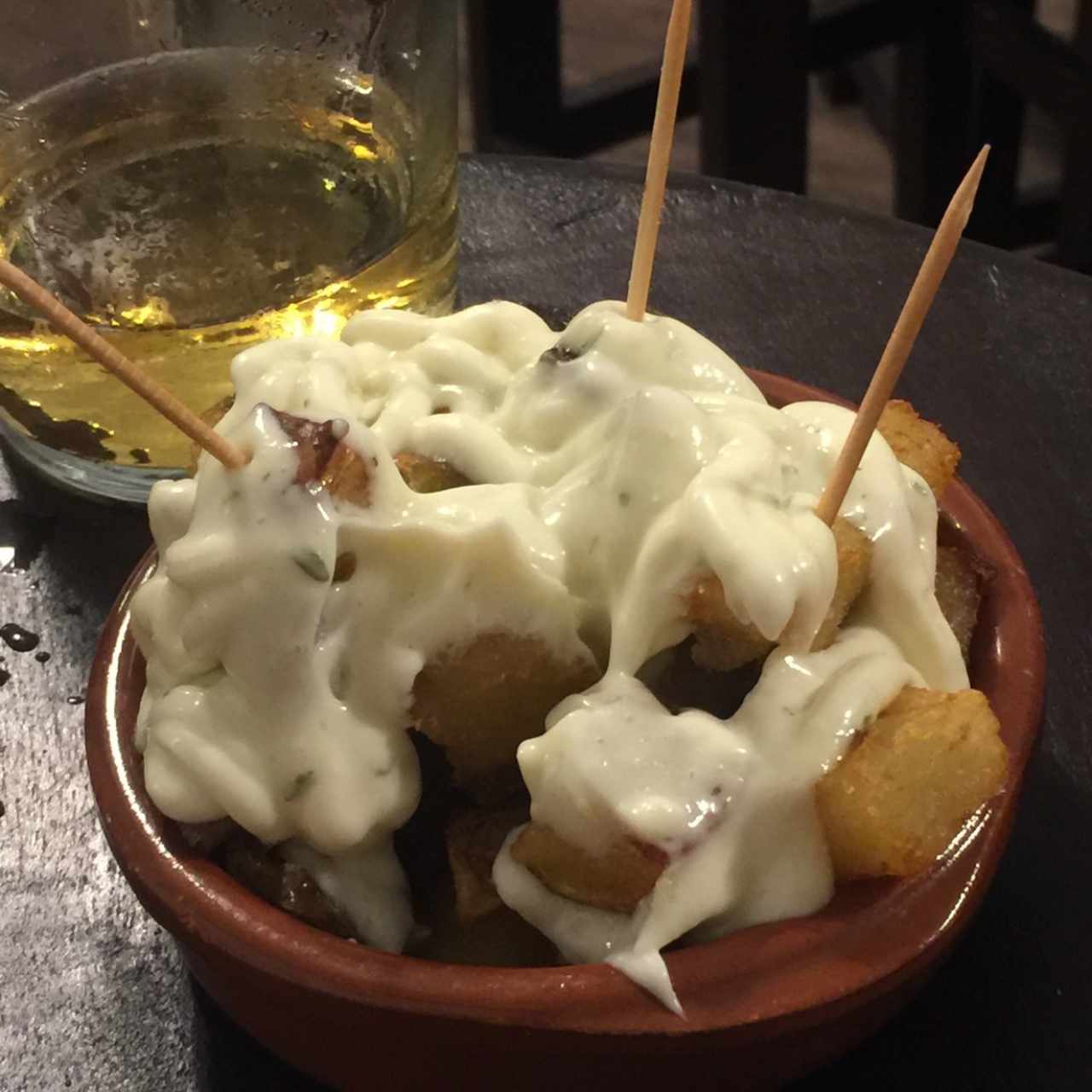 Patatas con Alioli