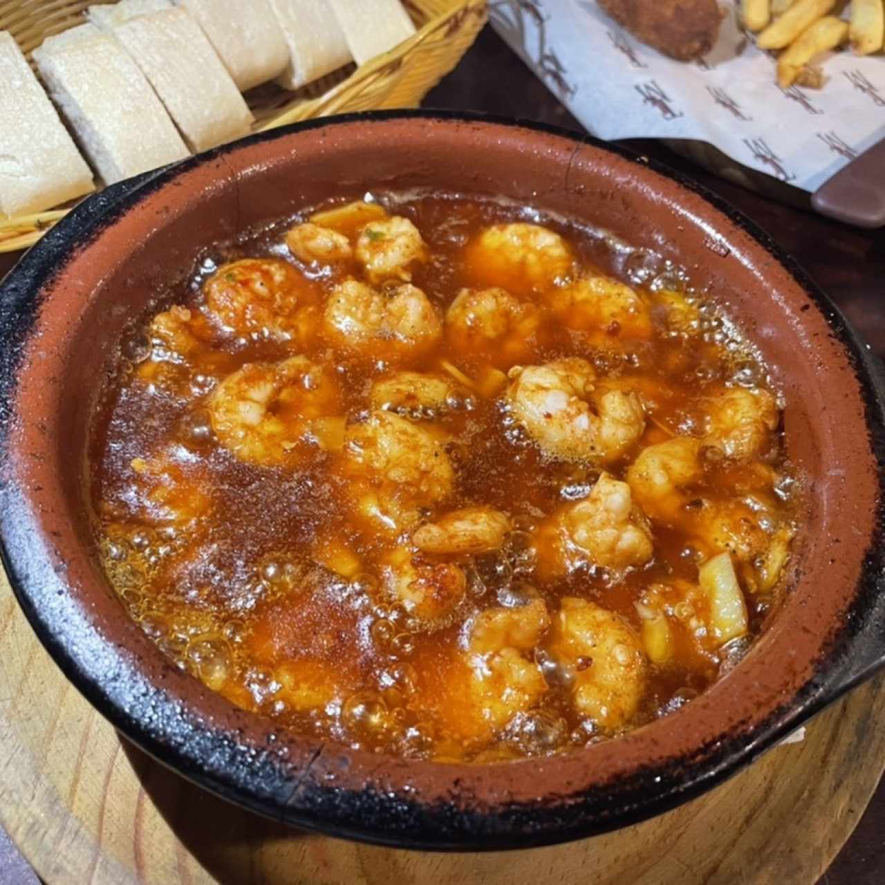 Gambas a la ajillo / al pilpil