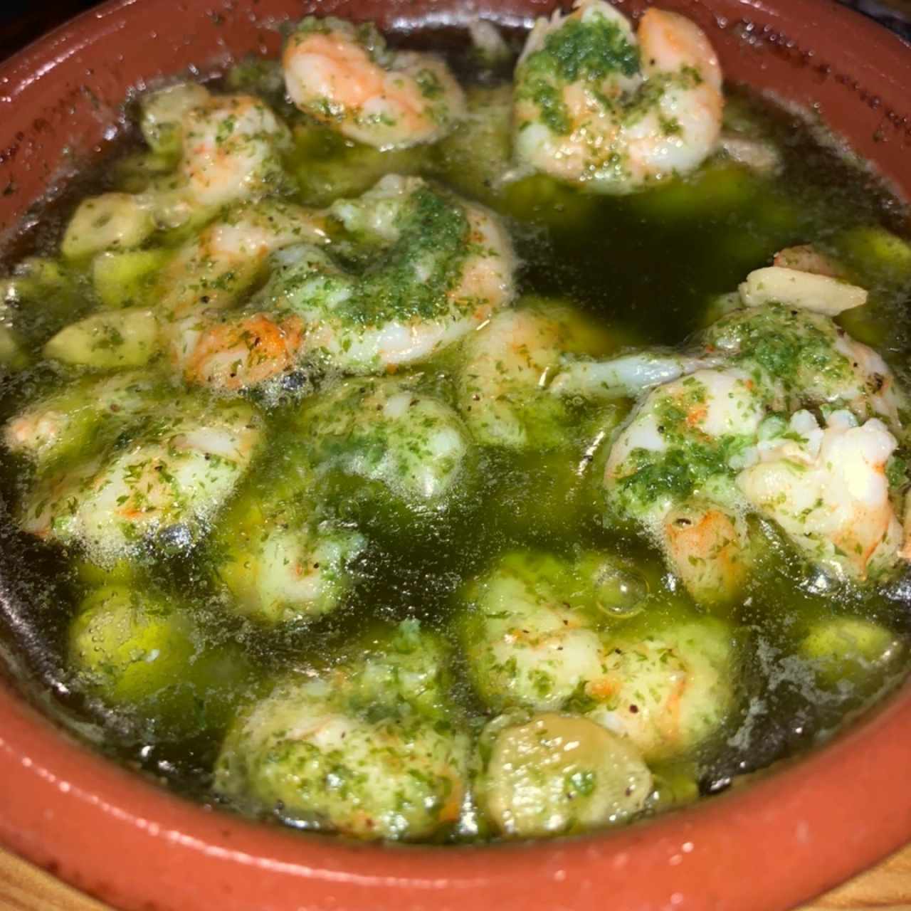 Gambas a la ajillo / al pilpil