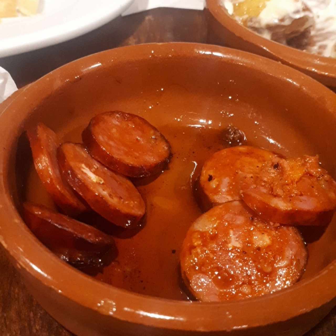 Chorizo en su aceite 