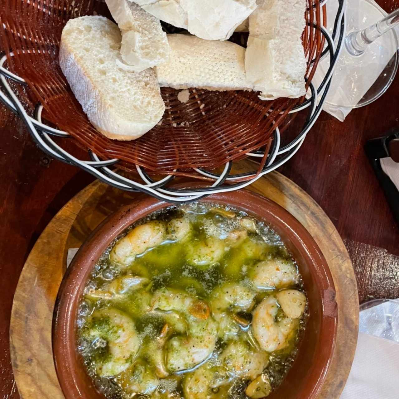 Gambas a la ajillo / al pilpil