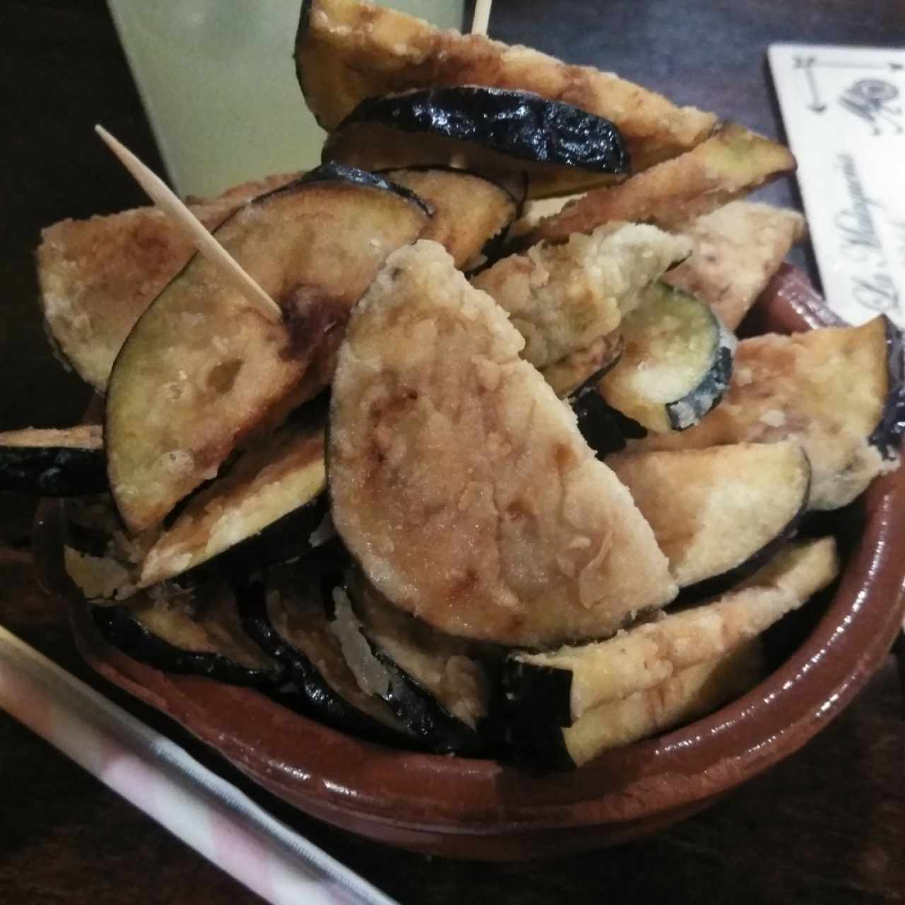 fried eggplant