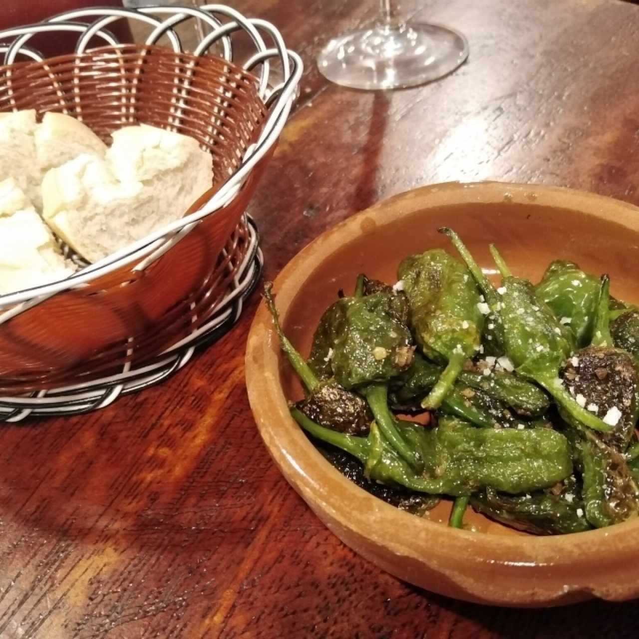 Pimientos de padrón 