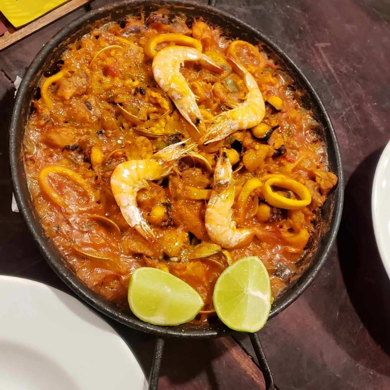 paella de mariscos