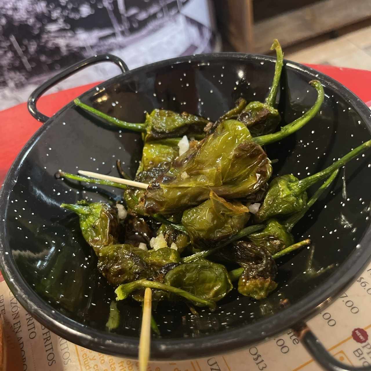 Pimientos del padron 