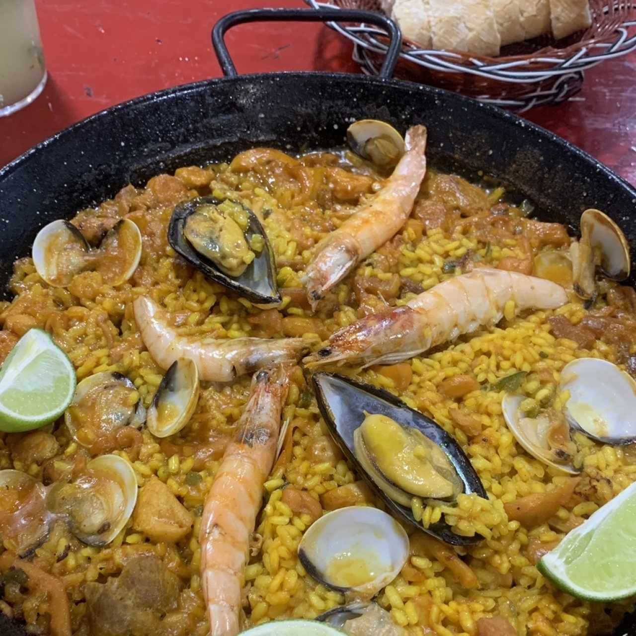 Paella de la casa