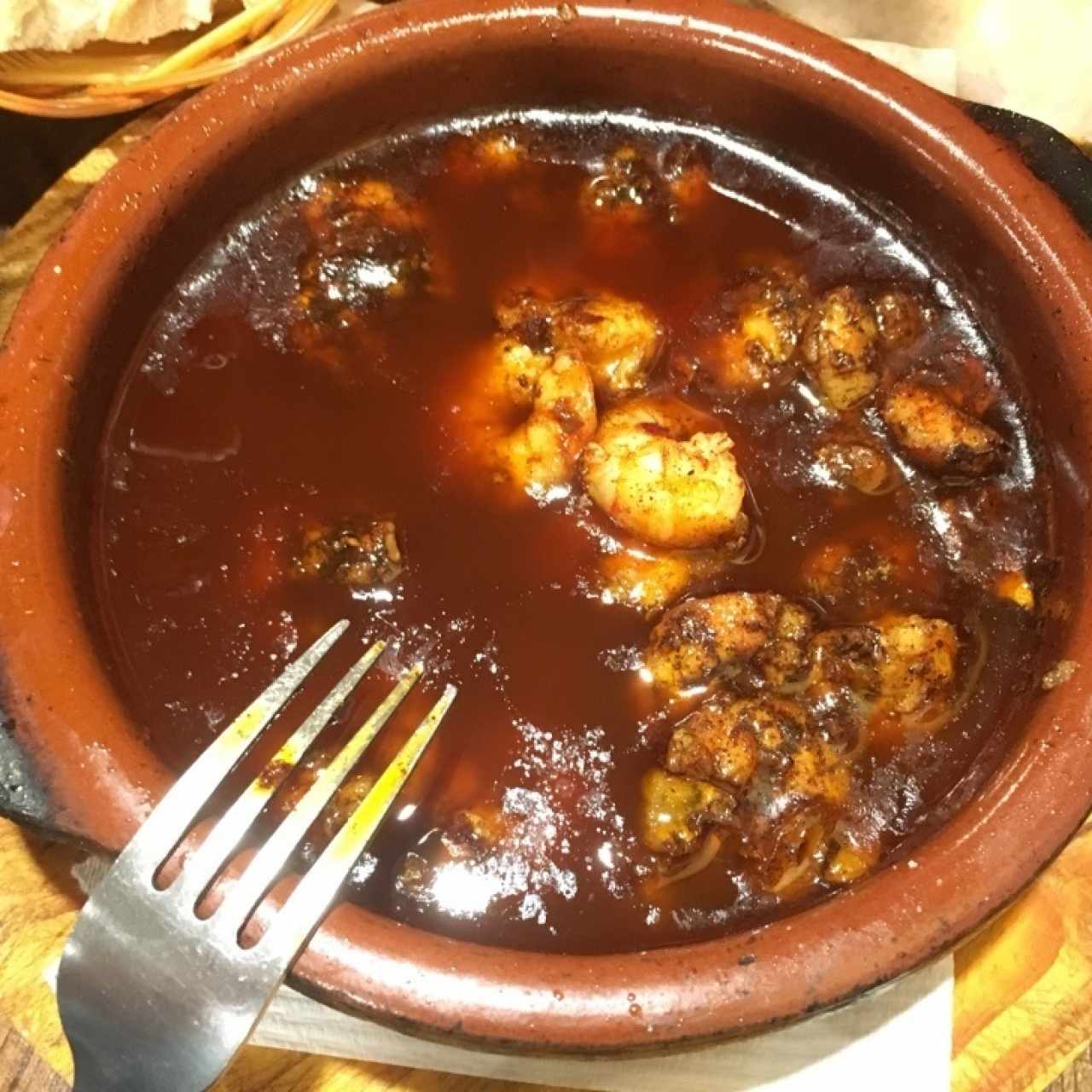 gambas al oleo - muy ricas