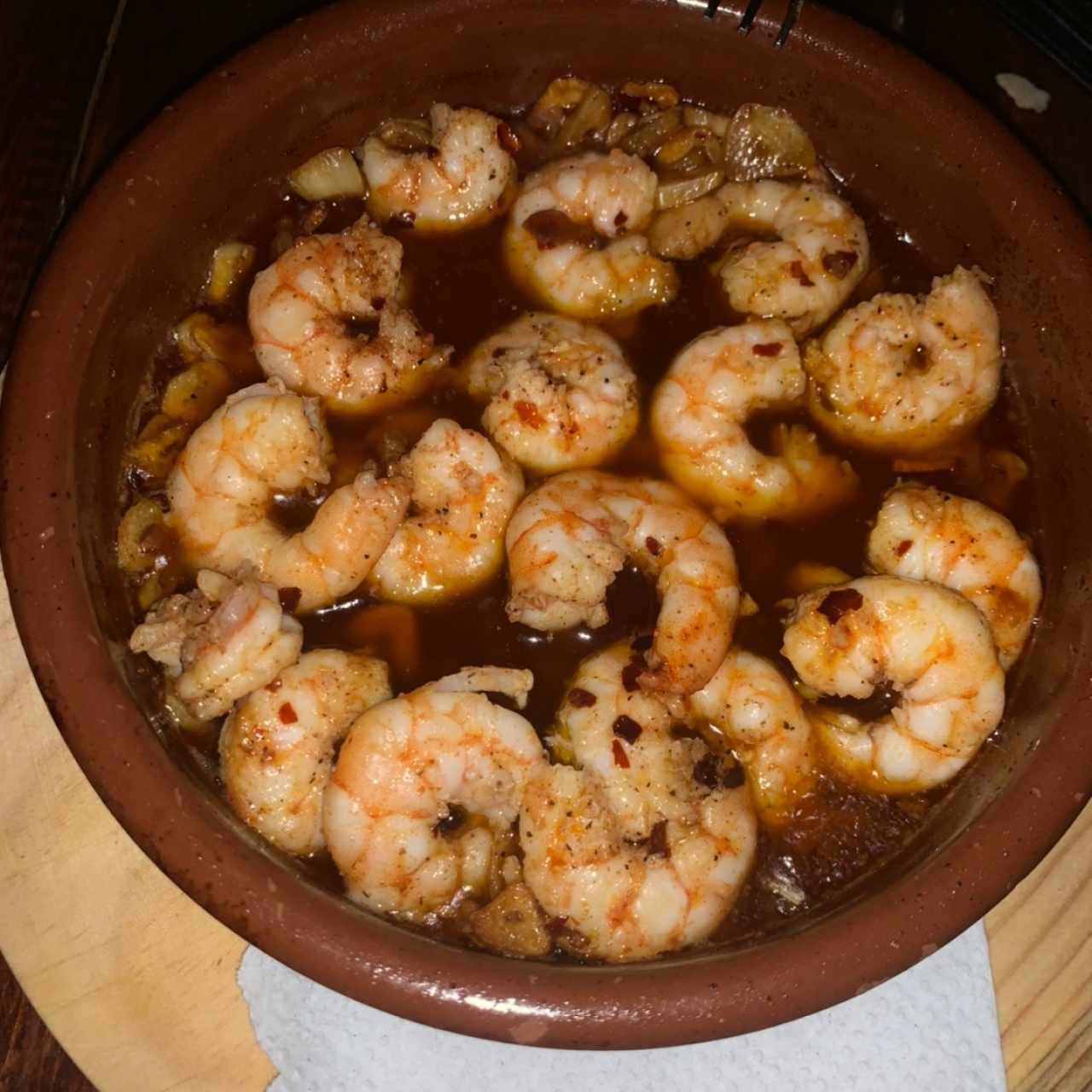 Gambas a la ajillo / al pilpil