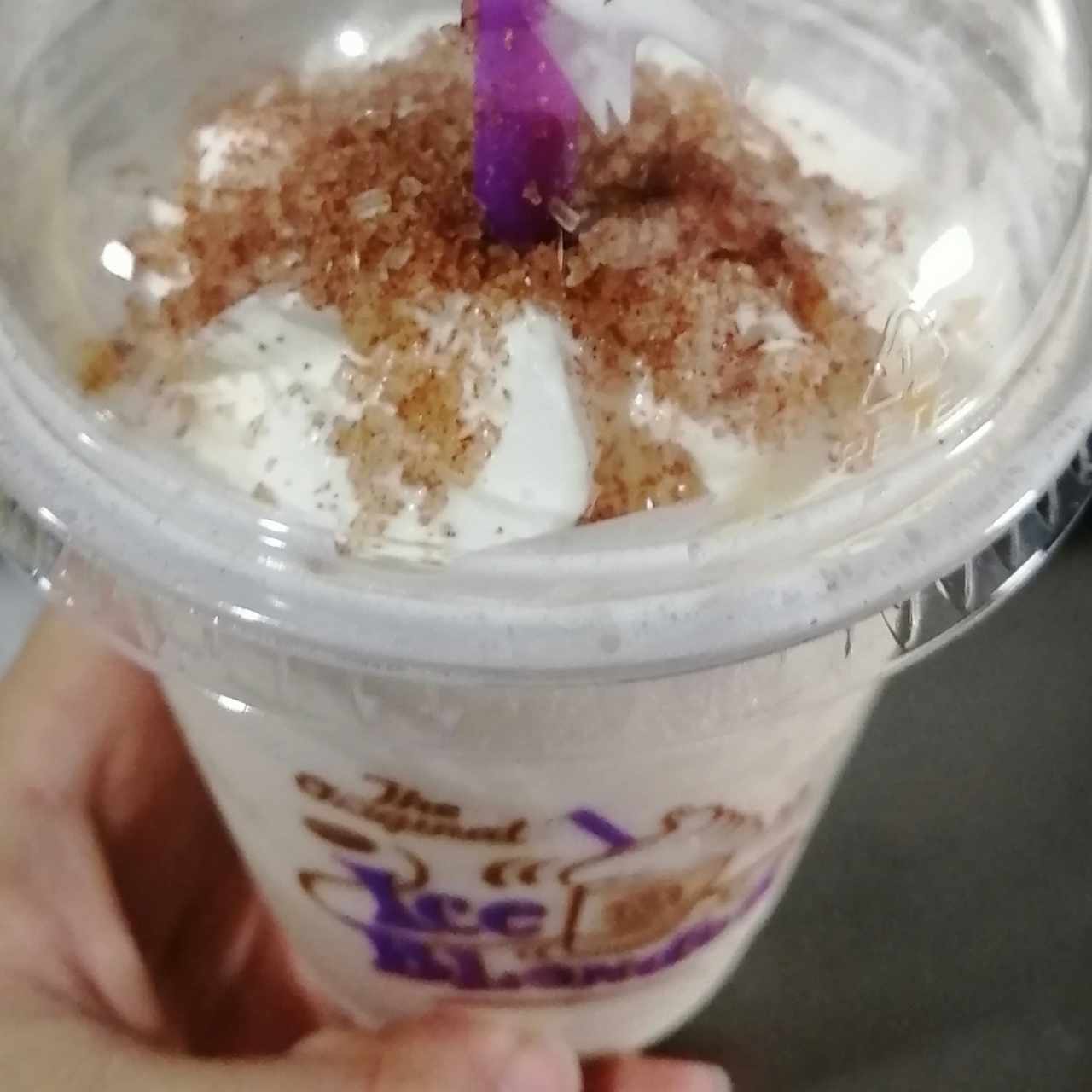 Ice blended horchata