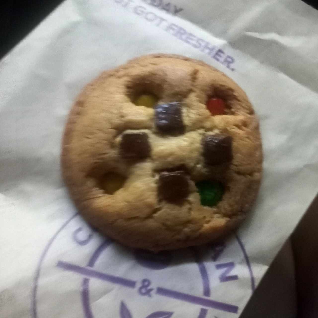 Pasteleria Dulce - Galleta M&M