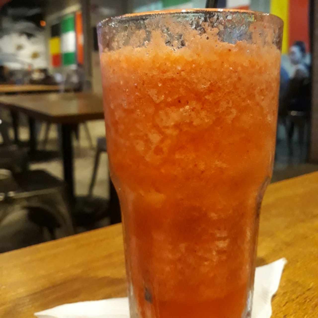 Limonada con fresa