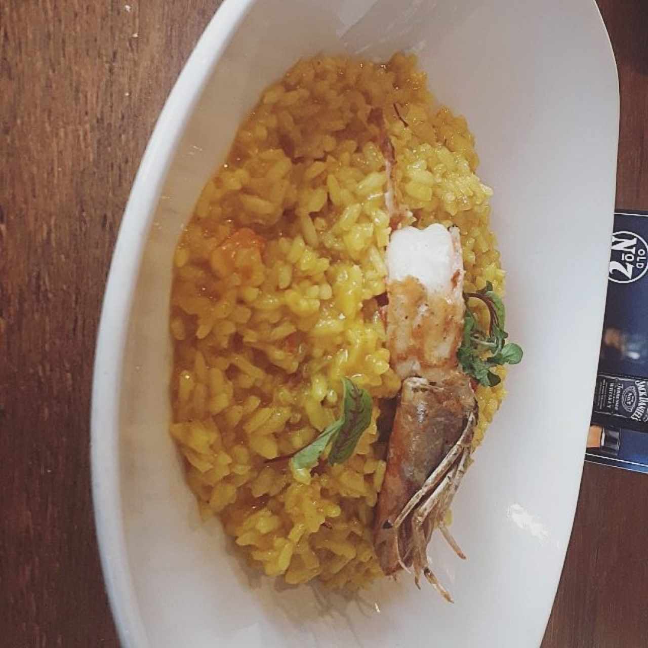 risotto de langostino