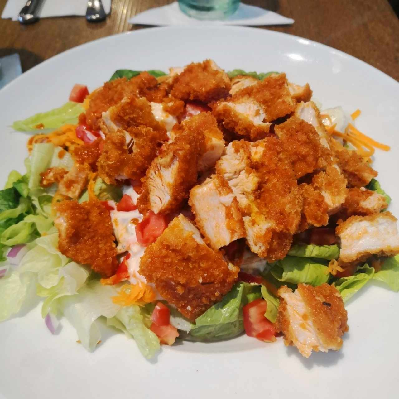 Buffalo chicken salad