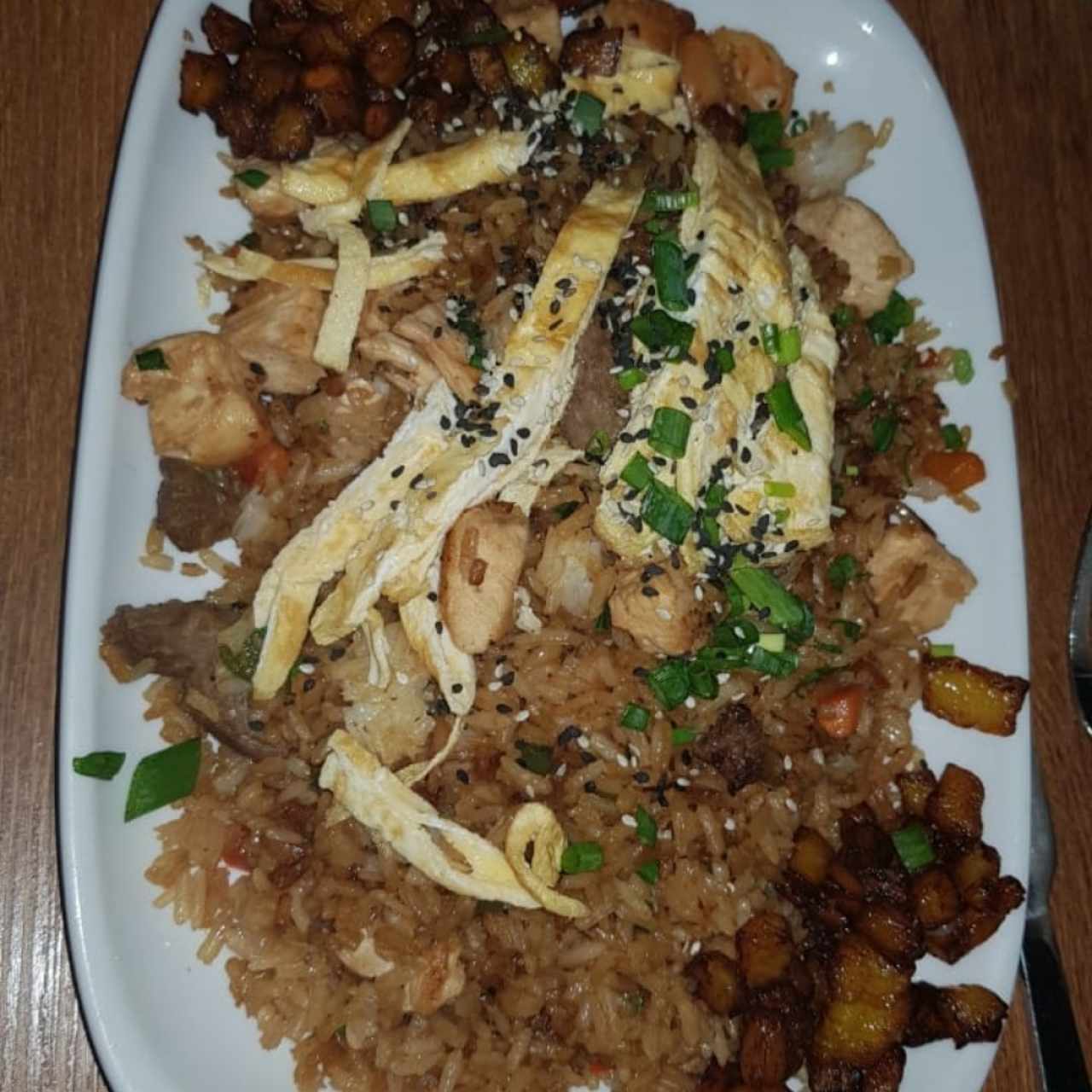 Arroz frito mixto