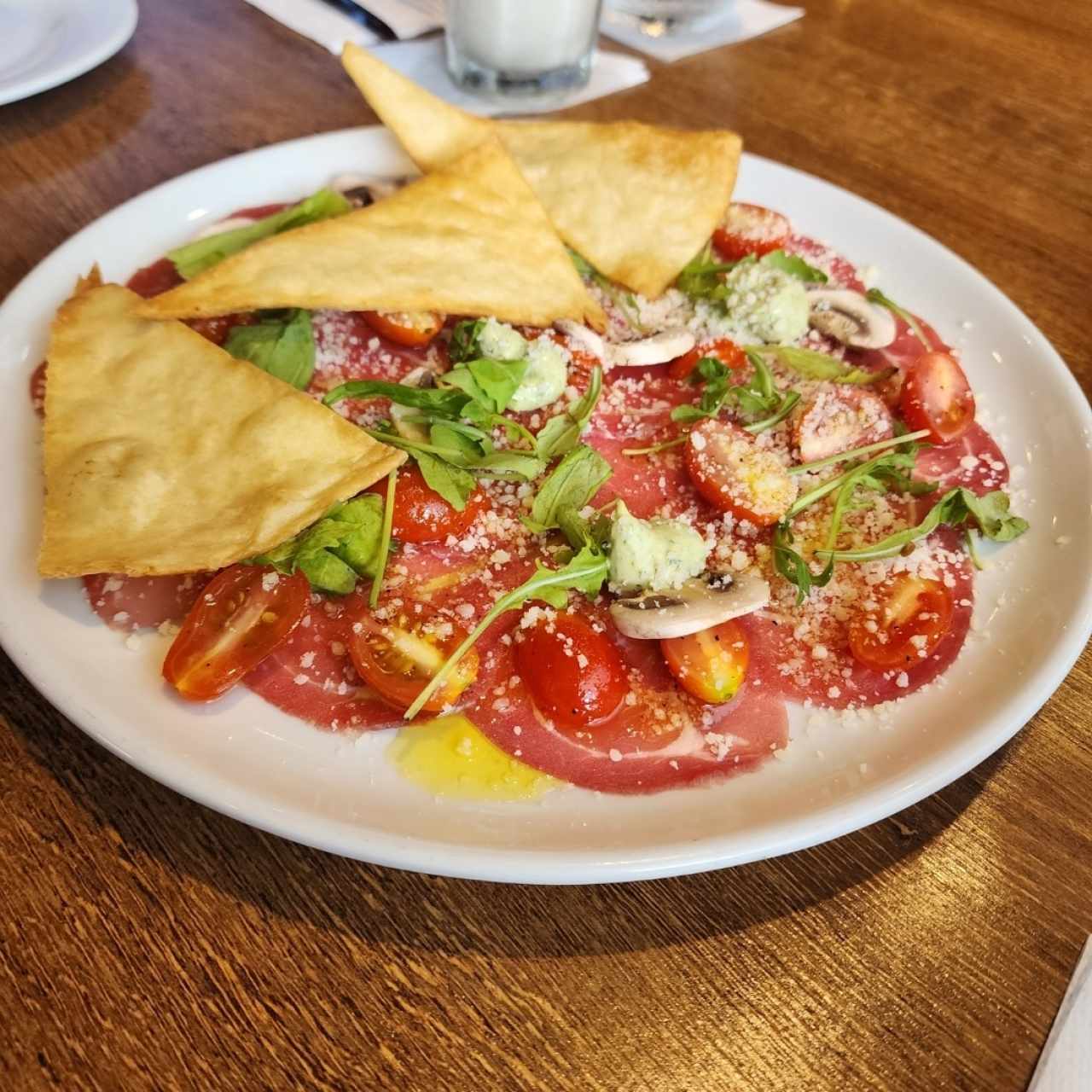 Para Picar - Carpaccio de Res