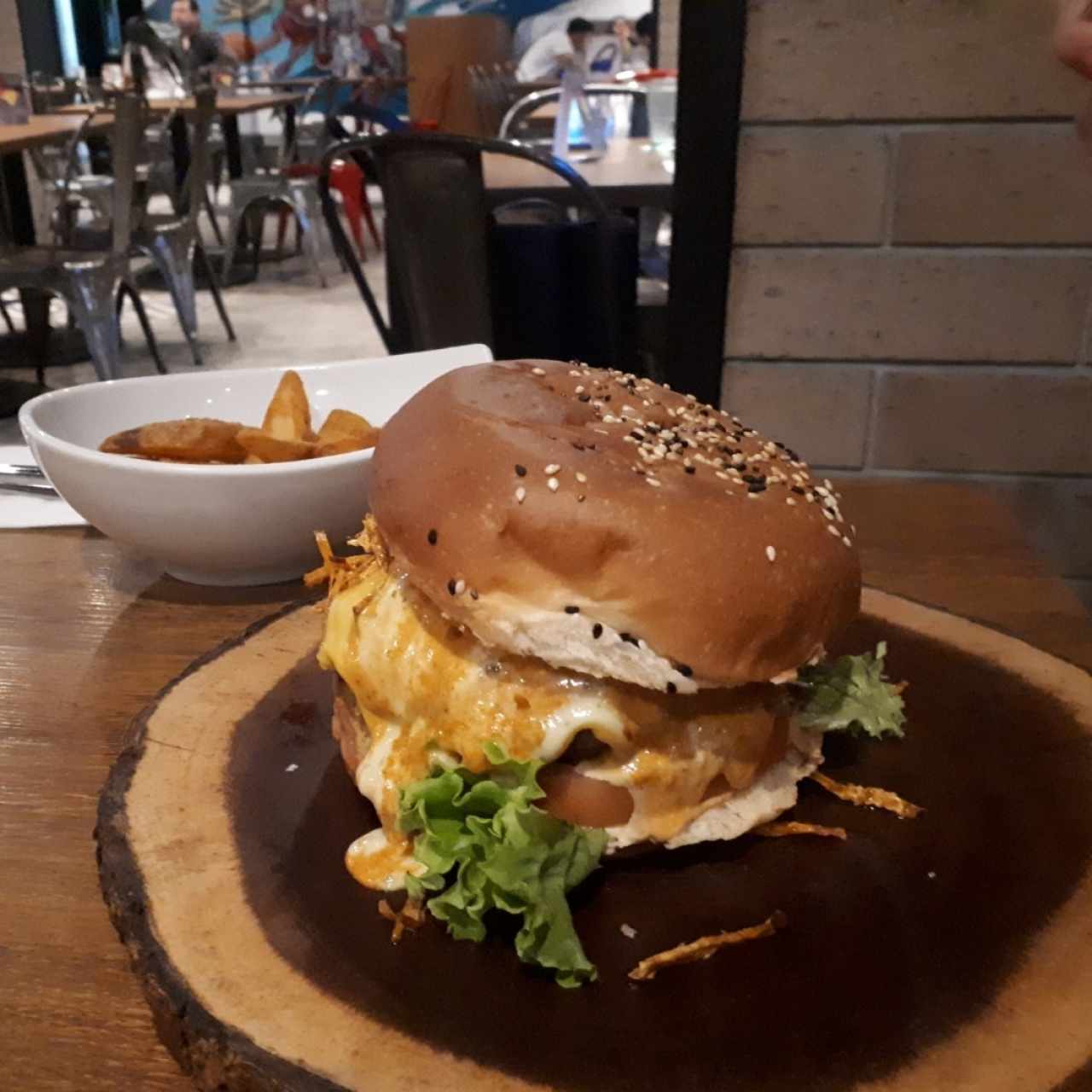 hamburguesa del burguer w