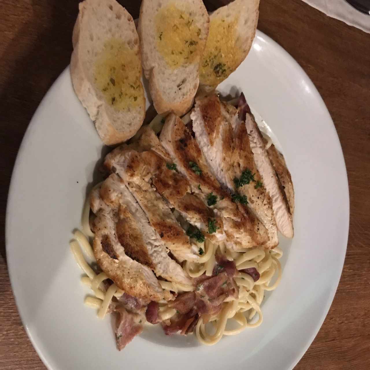 Linguini Carbonara