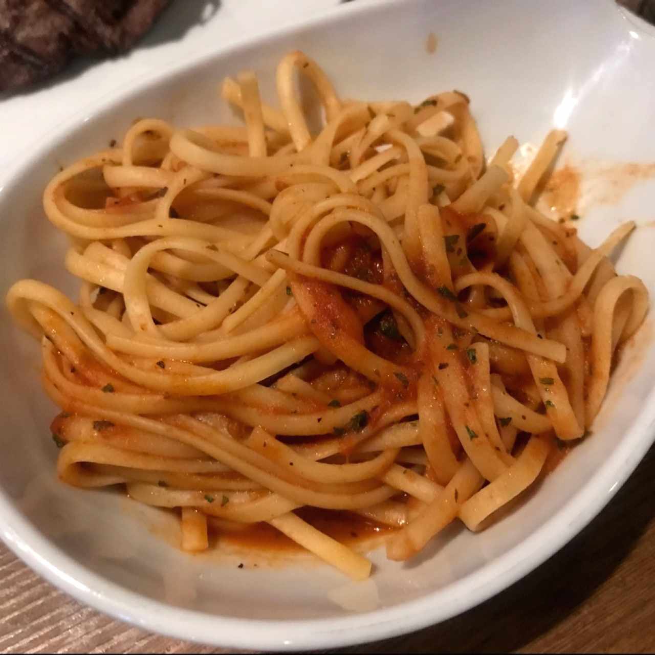 Linguine en Salsa Carbonara