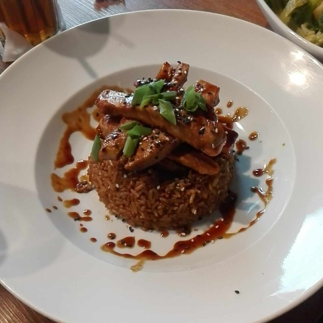 pollo teriyaki