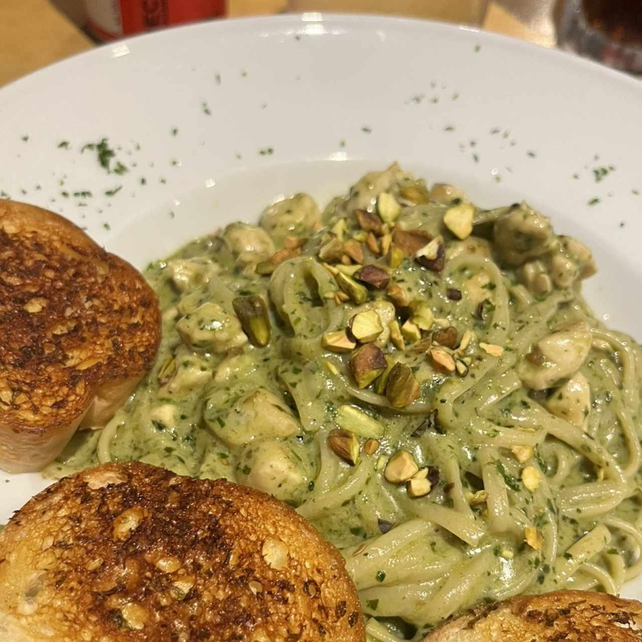 Pasta - Pesto y Pistacho