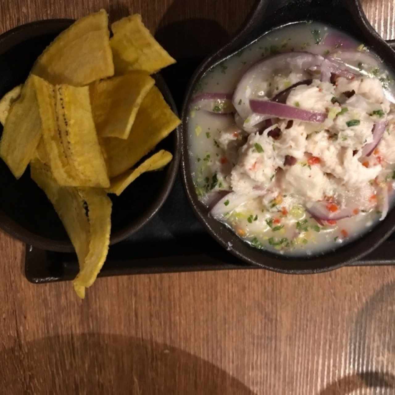 Ceviche corvina