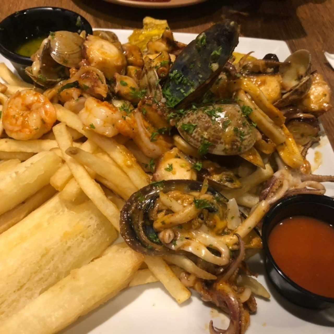 parrillada de mariscos 