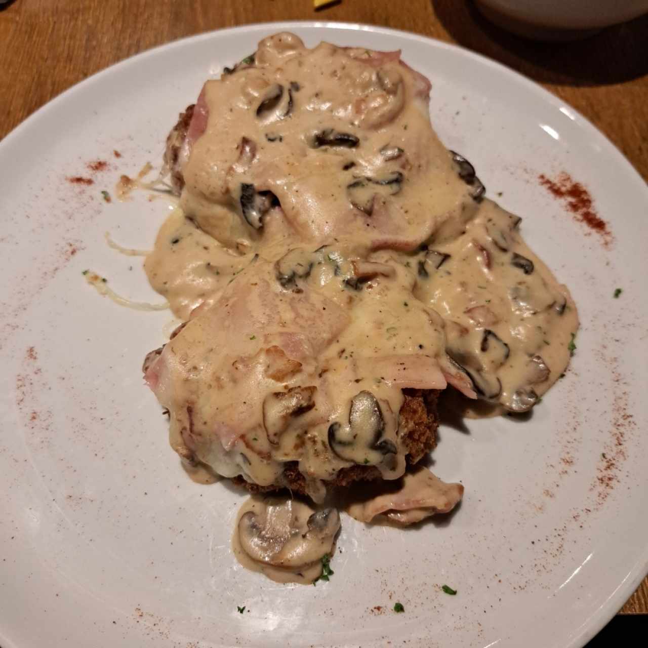 Pollo a la parmesana