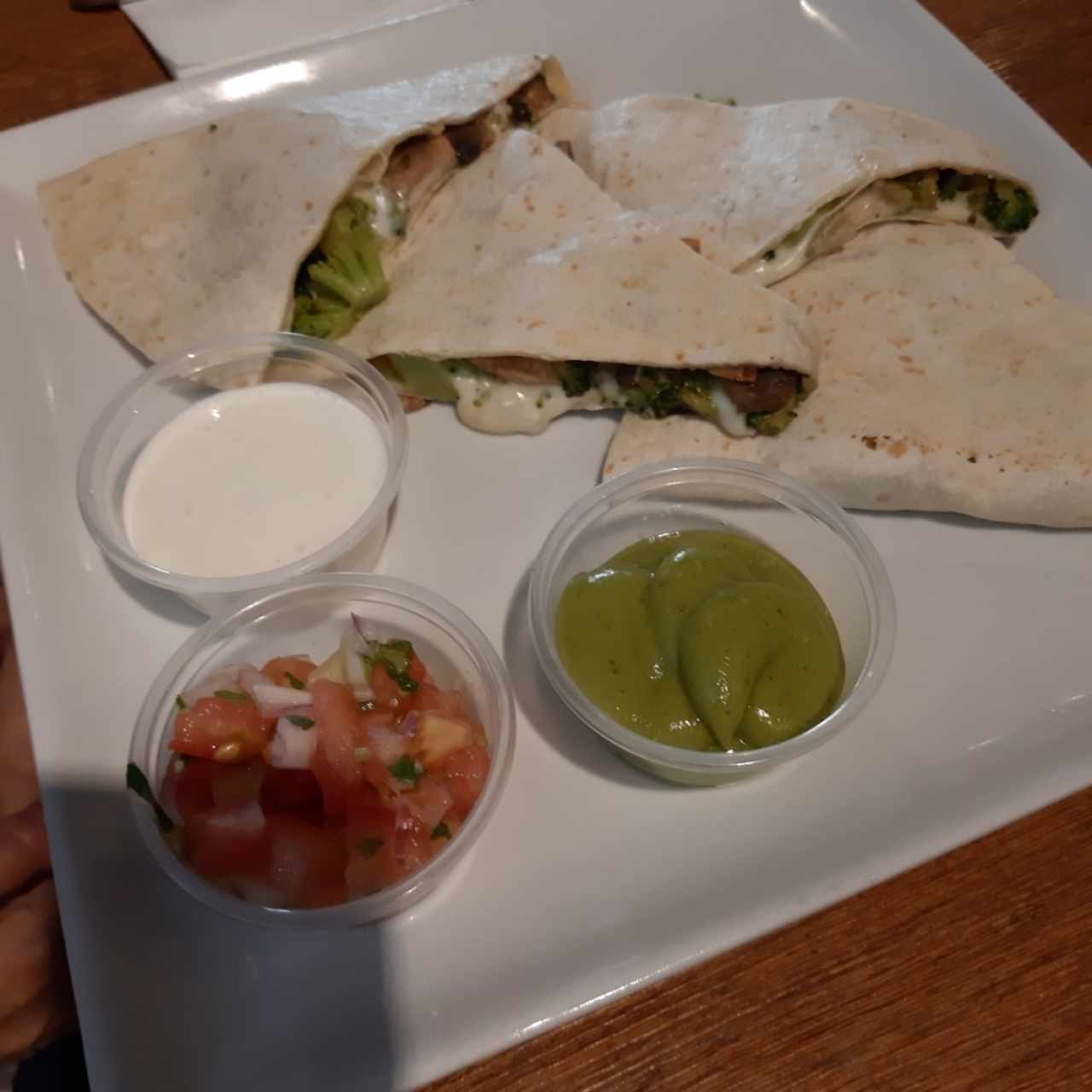 quesadillas