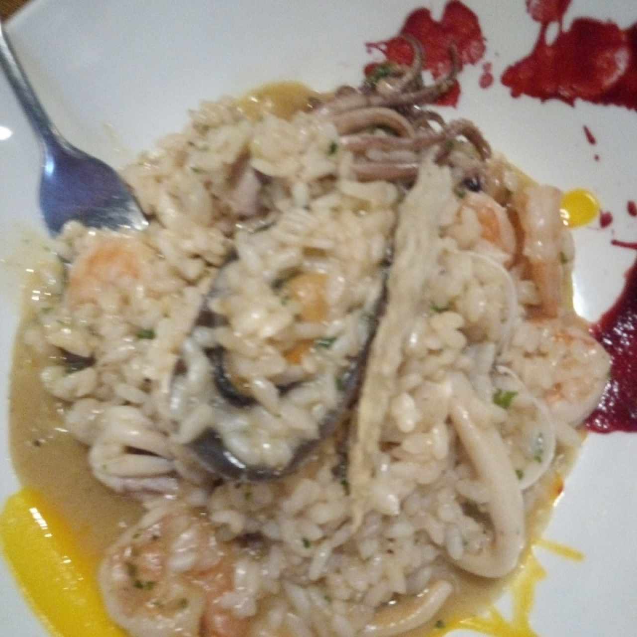 risoto frutos del mar 