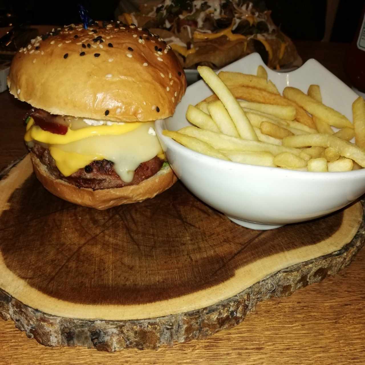 cheese burger