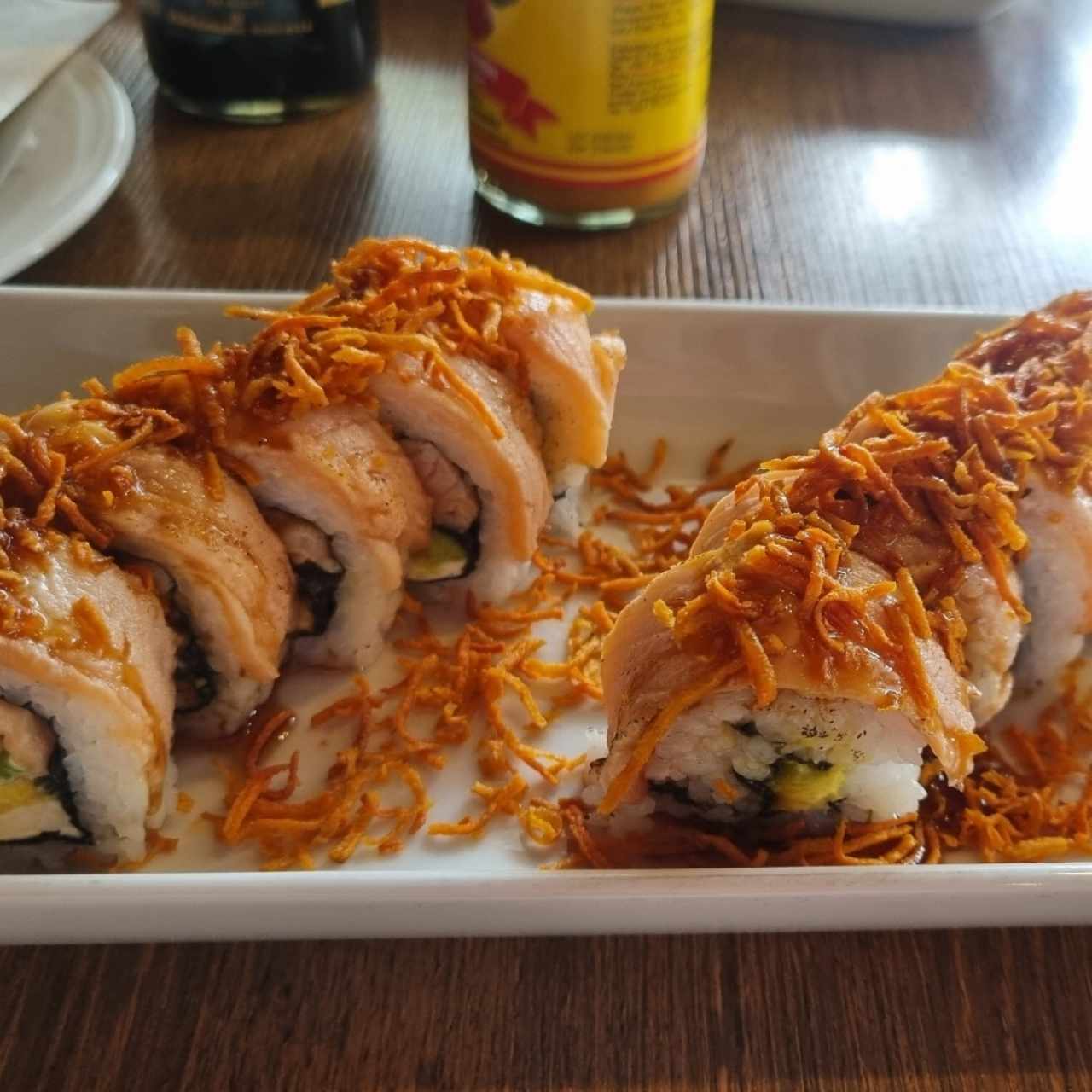 sushi flameado