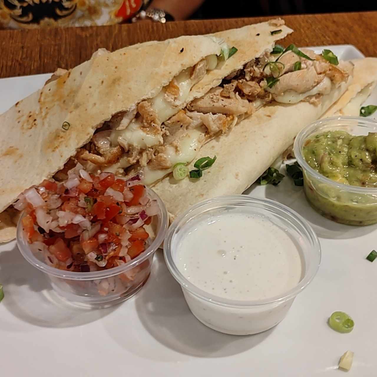 Quesadilla de pollo 