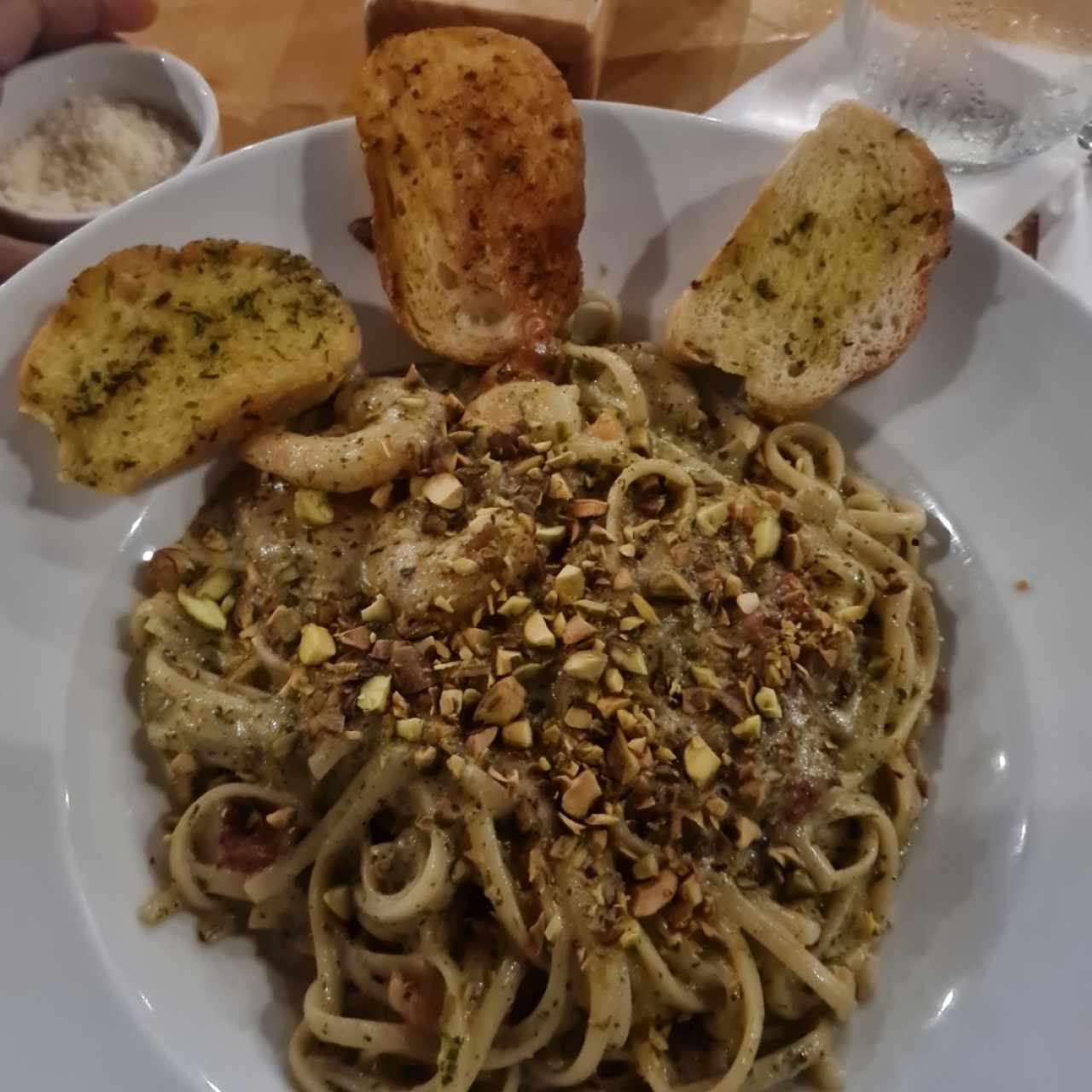 Pasta - Pesto y Pistacho