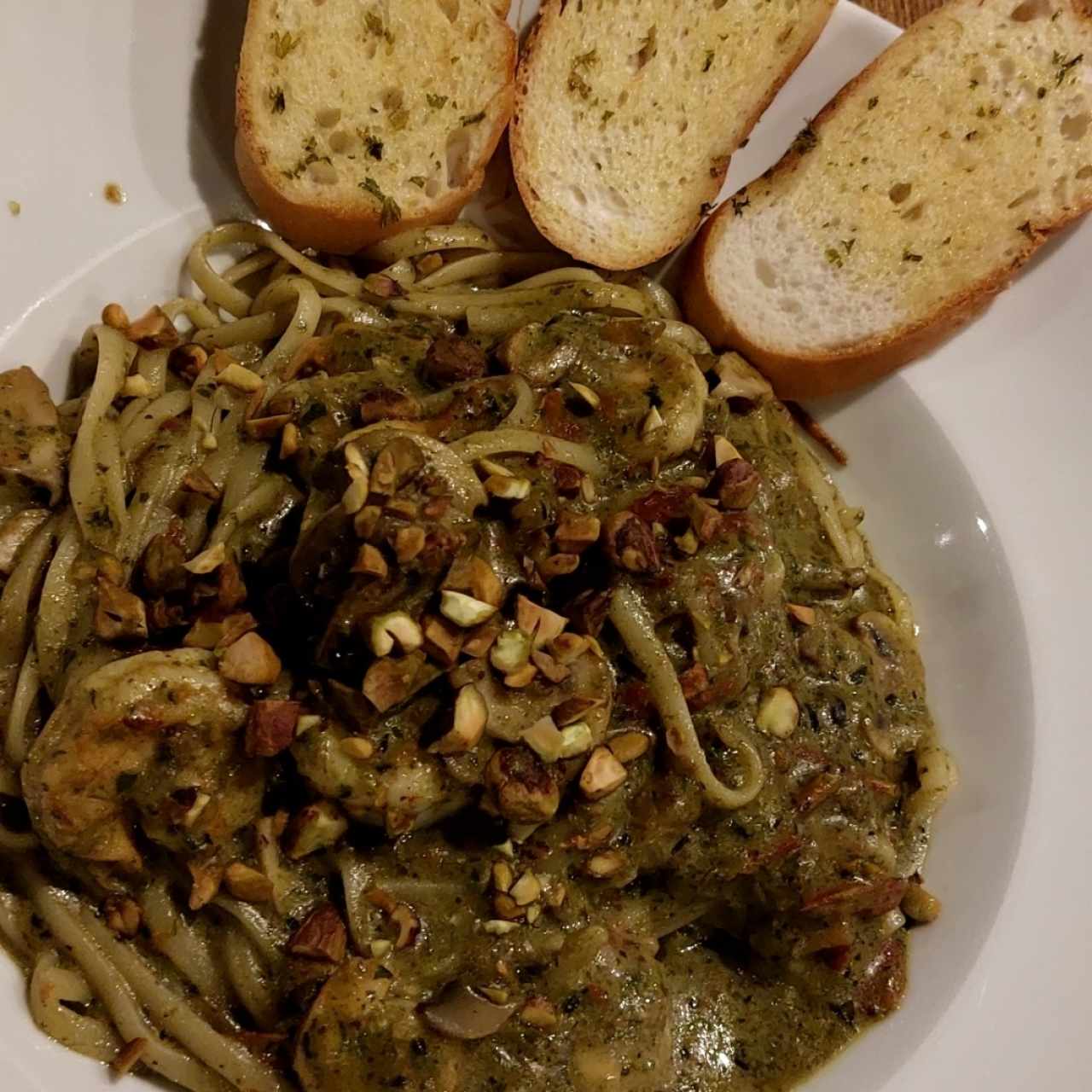 Pasta - Pesto y Pistacho