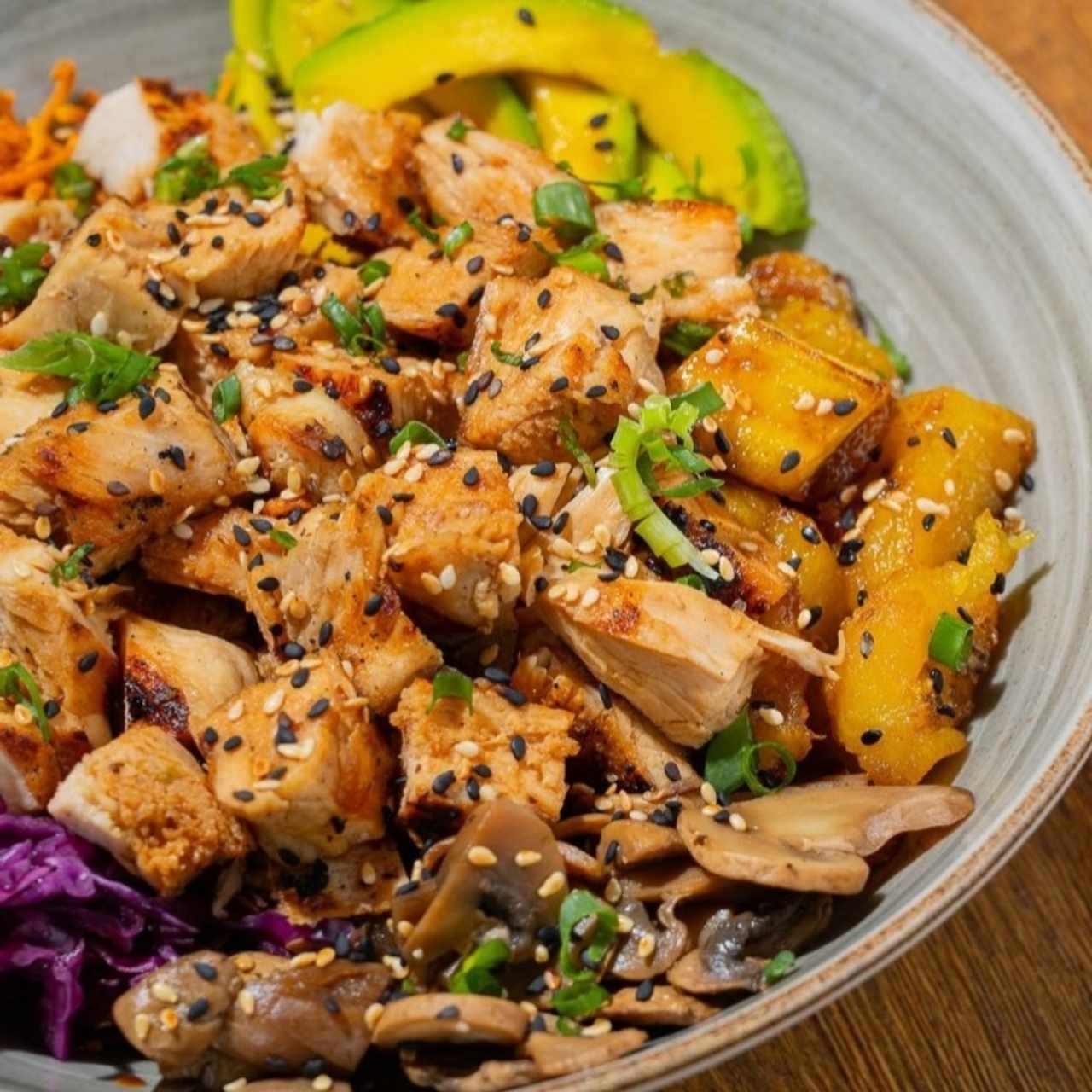 Saludable - Teriyaki Chicken Bowl