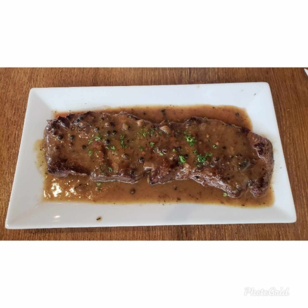 Filete a las 3 Pimientas 