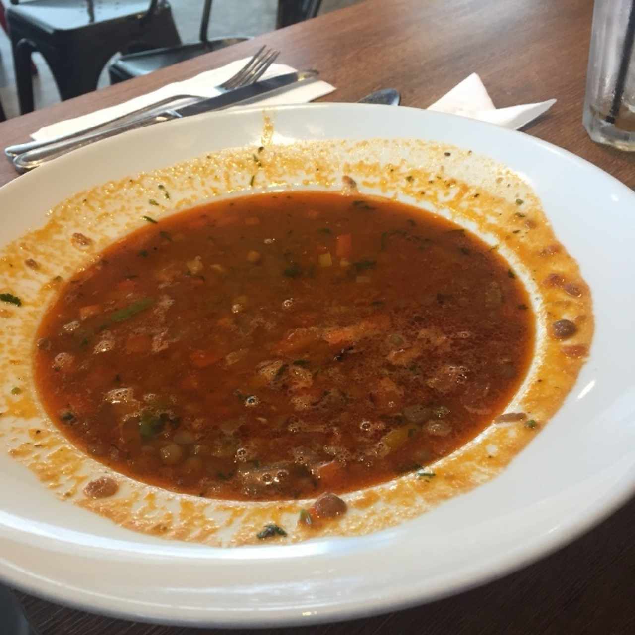 Lentejas con Chorizo