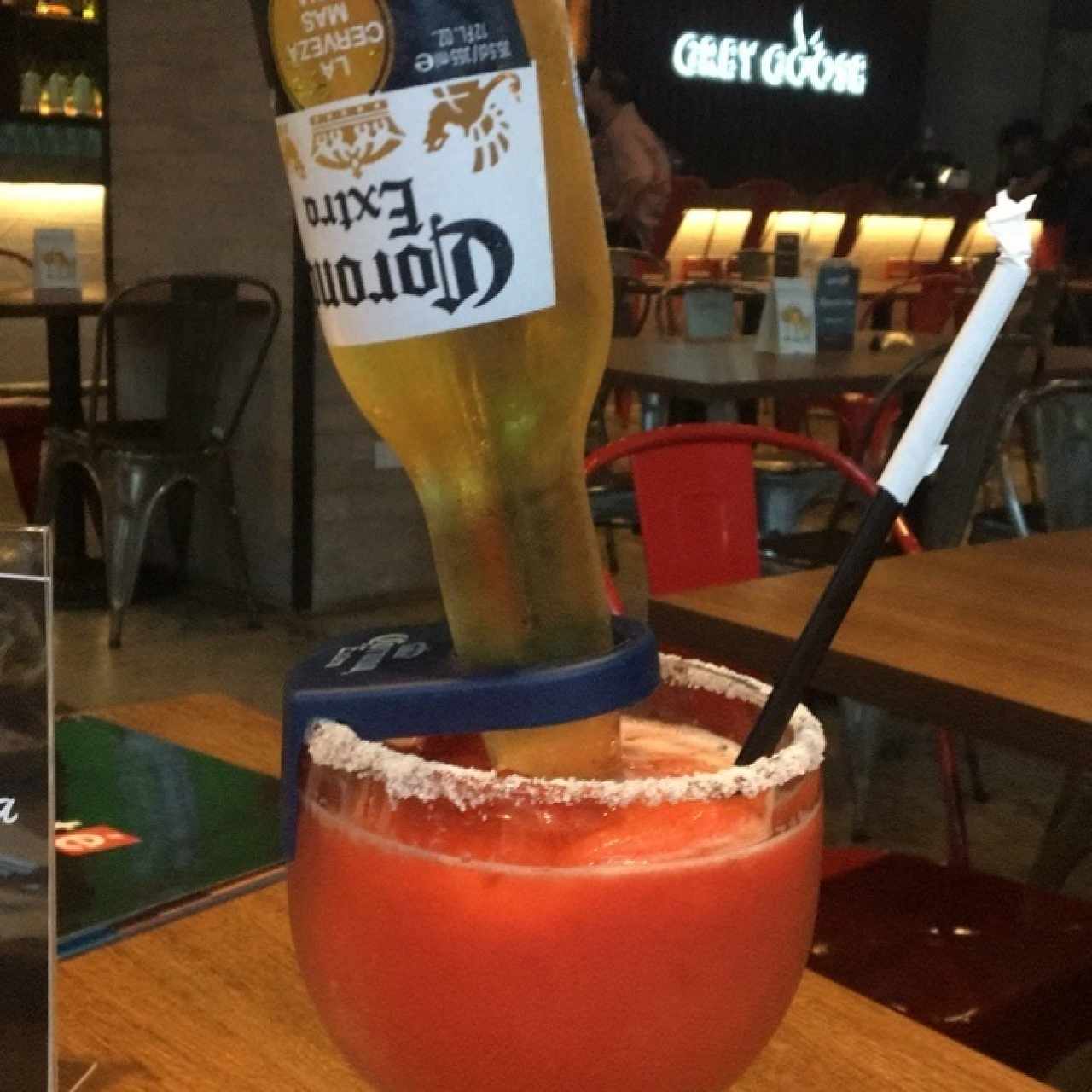 Margarita de Fresa coronada 👌🏻👏🏼