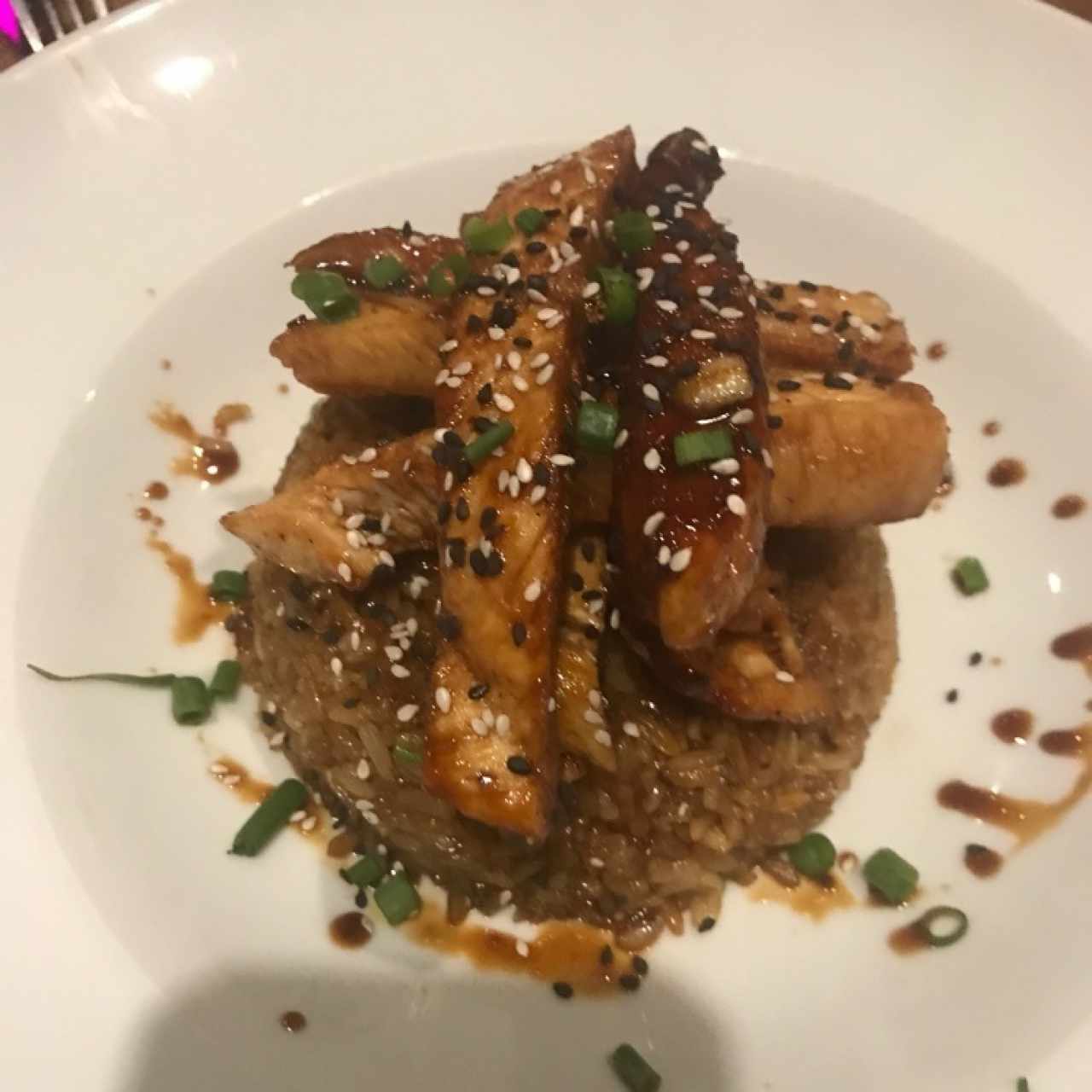 pollo teriyaki