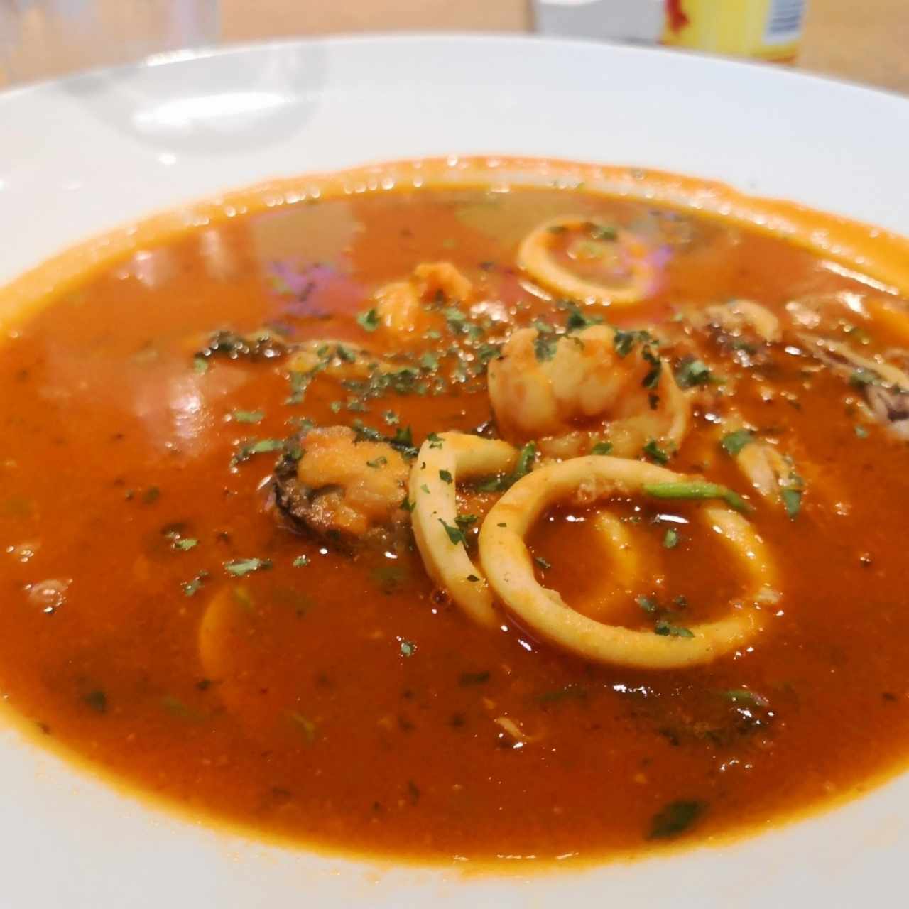 caldillo de mariscos