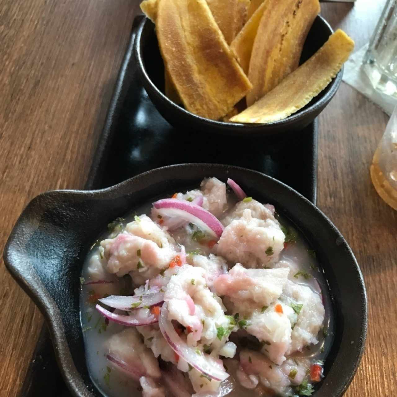 ceviche de corvina