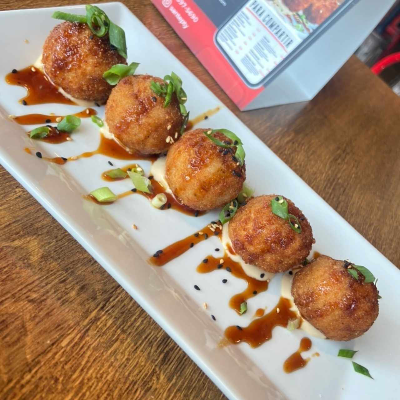 Croquetas de salmon y queso crema 