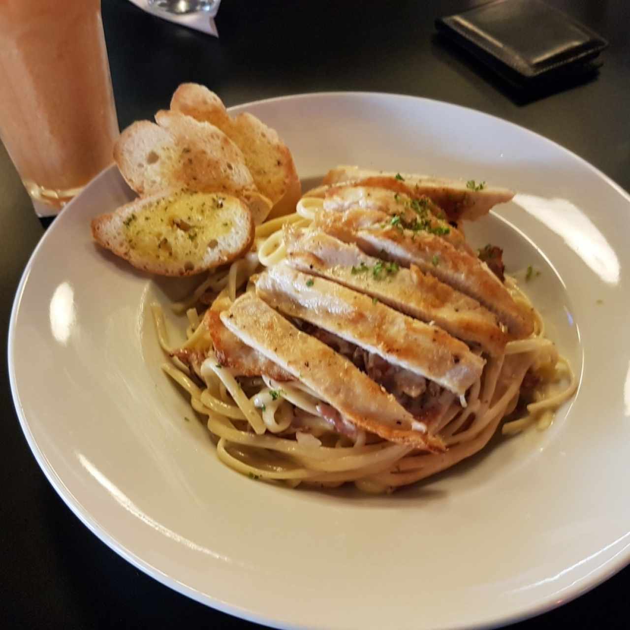 Pollo Carbonara