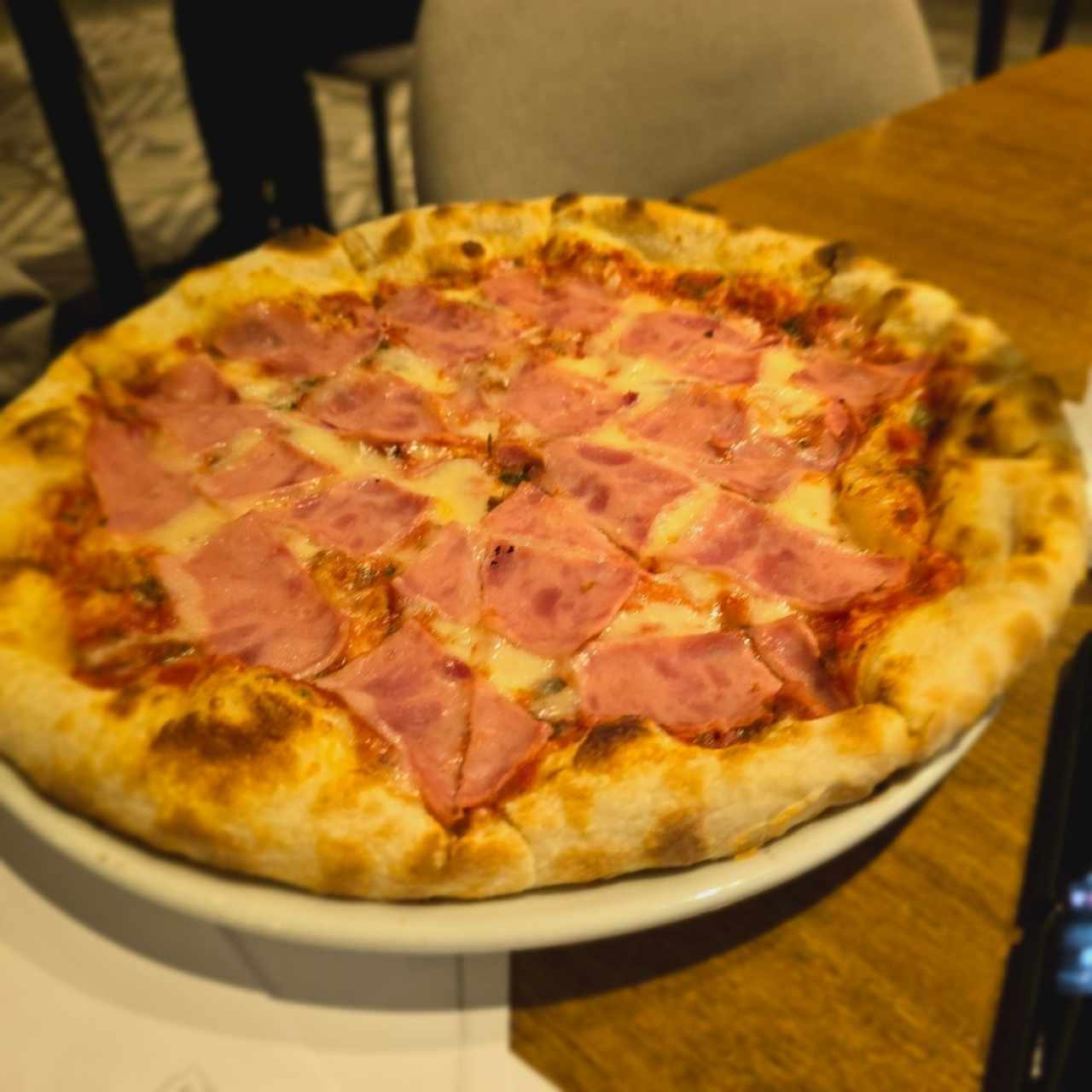 pizza jamon