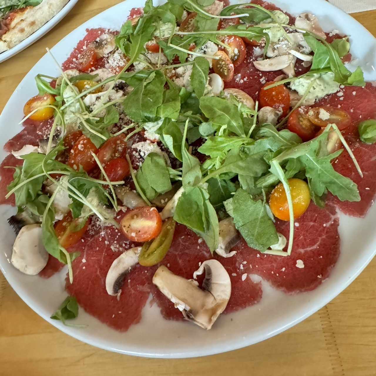 Para Picar - Carpaccio de Res