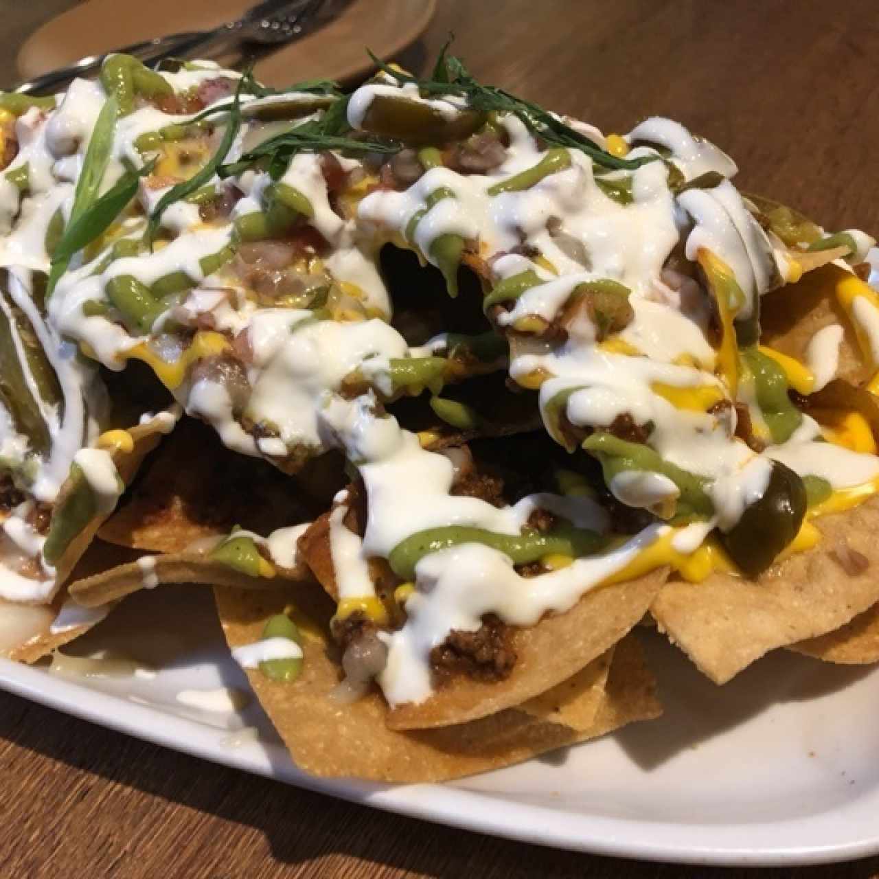 Nachos de carne