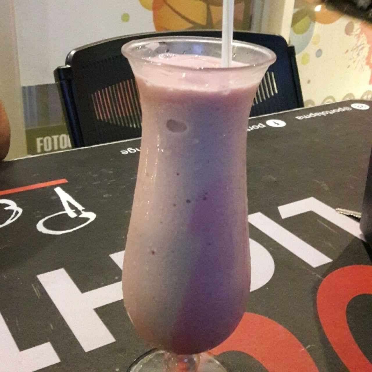 Batido de fresa