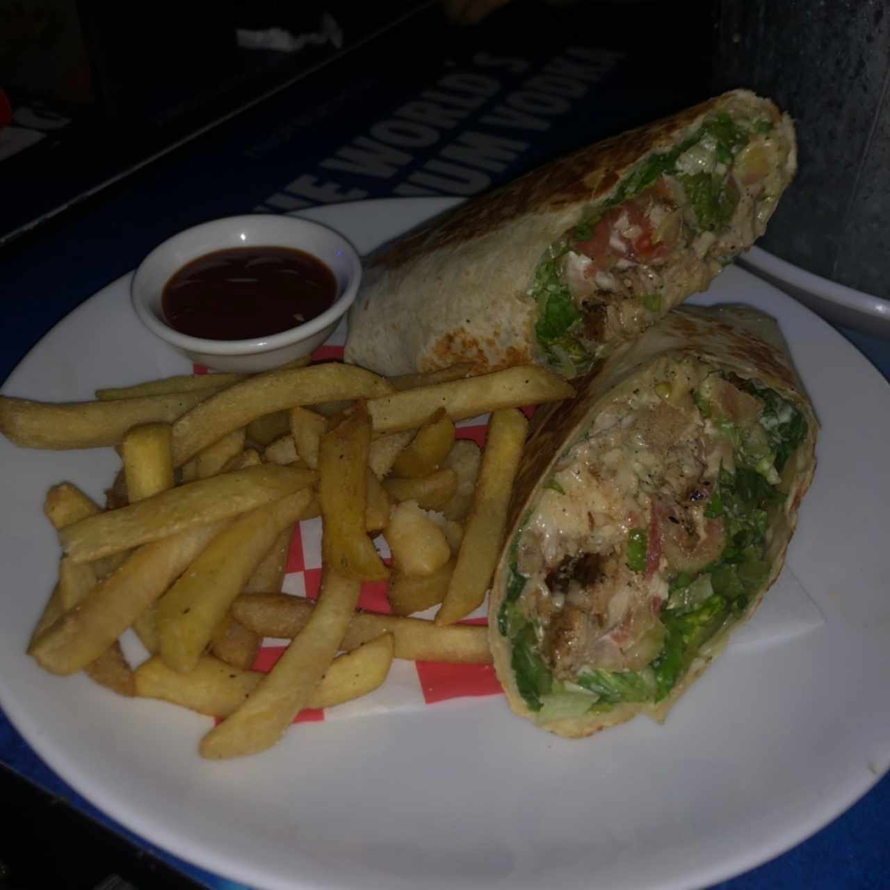 Wrap de pollo