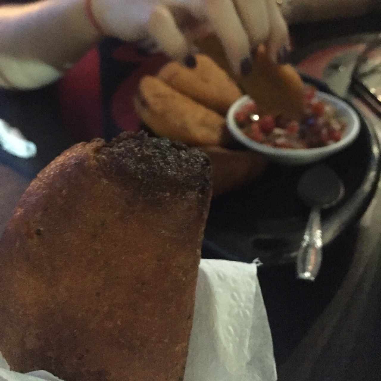 la empanada quemada