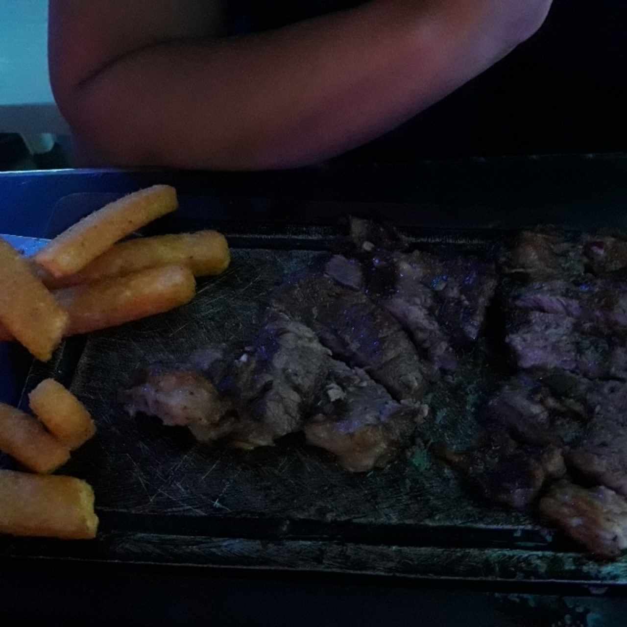 punta de palomilla con gordo y sin sabor